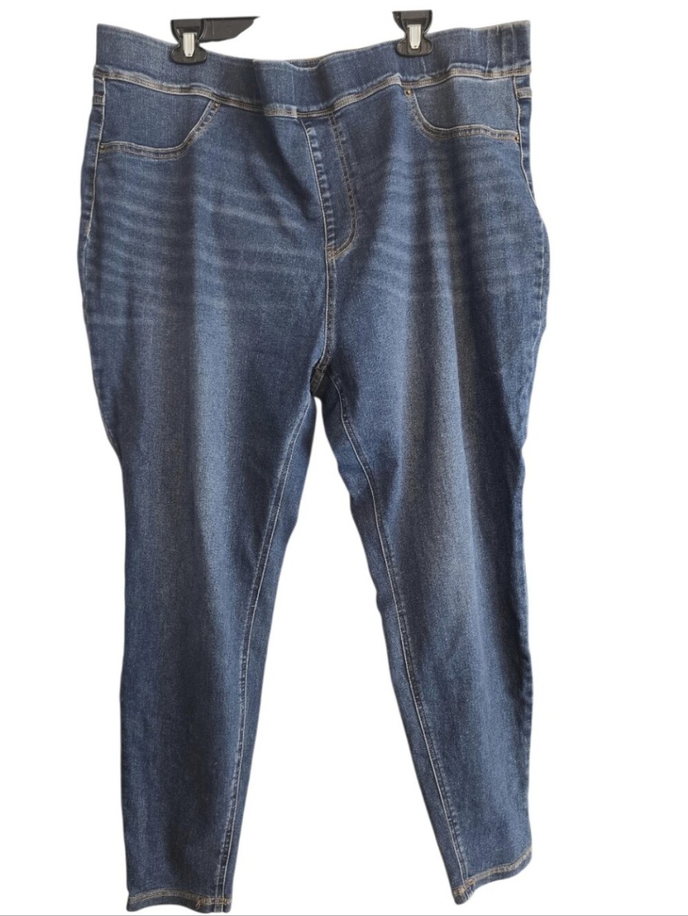 Terra & Sky Denim Jeggings Size 2X (20W-22W) In EUC